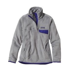 gray/blue patagonia pullover